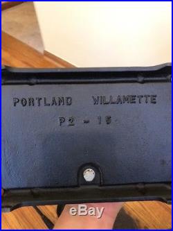 Vintage Mid Century Modern Black/bronze Fireplace Tool Set Portland Willamette