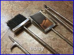 Vintage Mid Century Modern Danny Alessandro Fireplace Tool Set Fire Place Tools