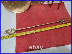 Vintage companion set + Tools Fireside Companion set with bellows 7 pcs total