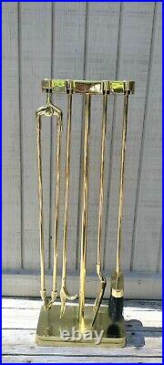 Virginia Metalcrafters Nancy Ruben MINIMA Fireplace Tools set