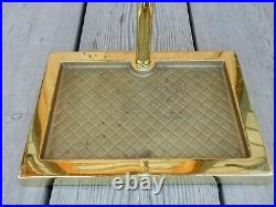 Virginia Metalcrafters Solid Brass Fireplace 5 Piece Tool Set Harvin Colonial