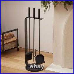 Willow Fireplace Tools, Black